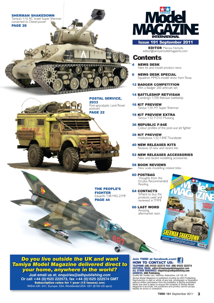 Tamiya Model Magazine 191 (2011.09)